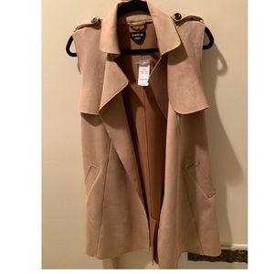 Stylish suede coat